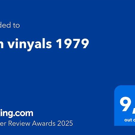 Can Vinyals 1979 La Pobla de Cervoles Экстерьер фото